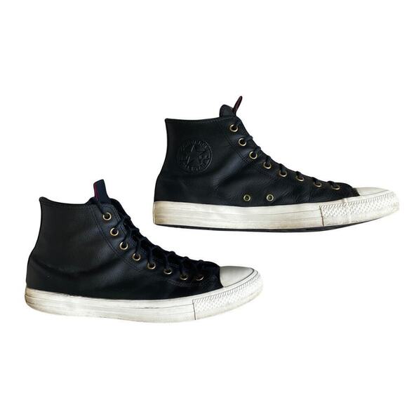 Converse Chuck Taylor Leather High 'Black Egret' 169658C | Men’s 13, EUC - Picture 12 of 12
